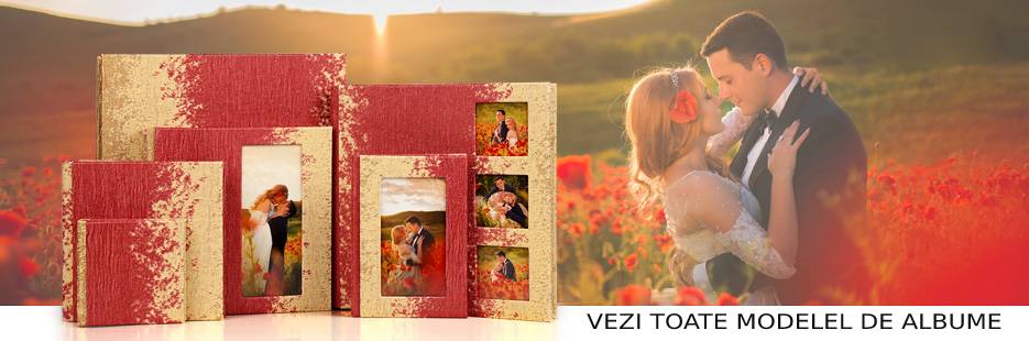 Alege modelul albumului foto pentru nunta voastra