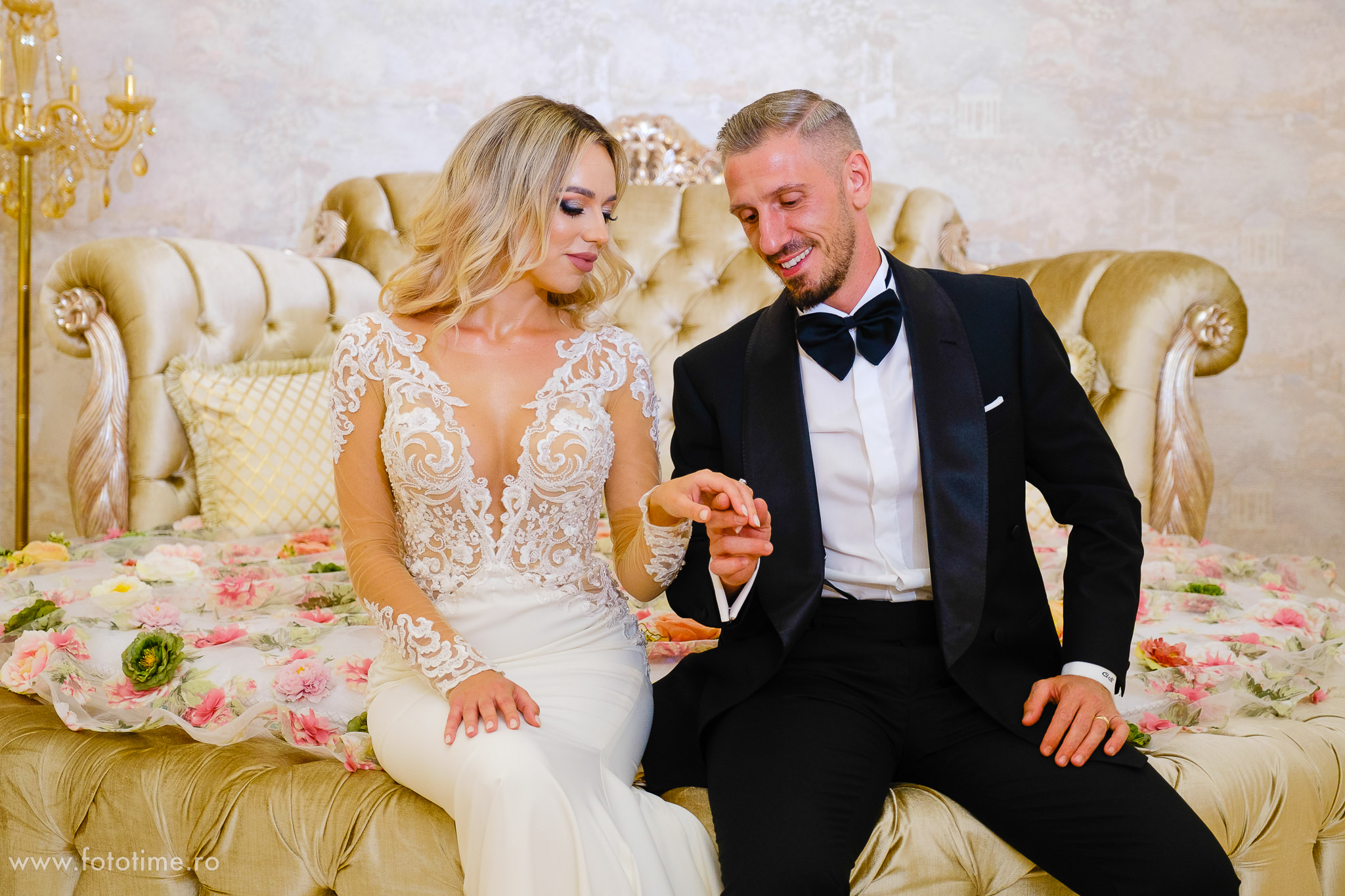 Sedinta foto in ziua nuntii la Chateau Blanc Slatina - FotoTime