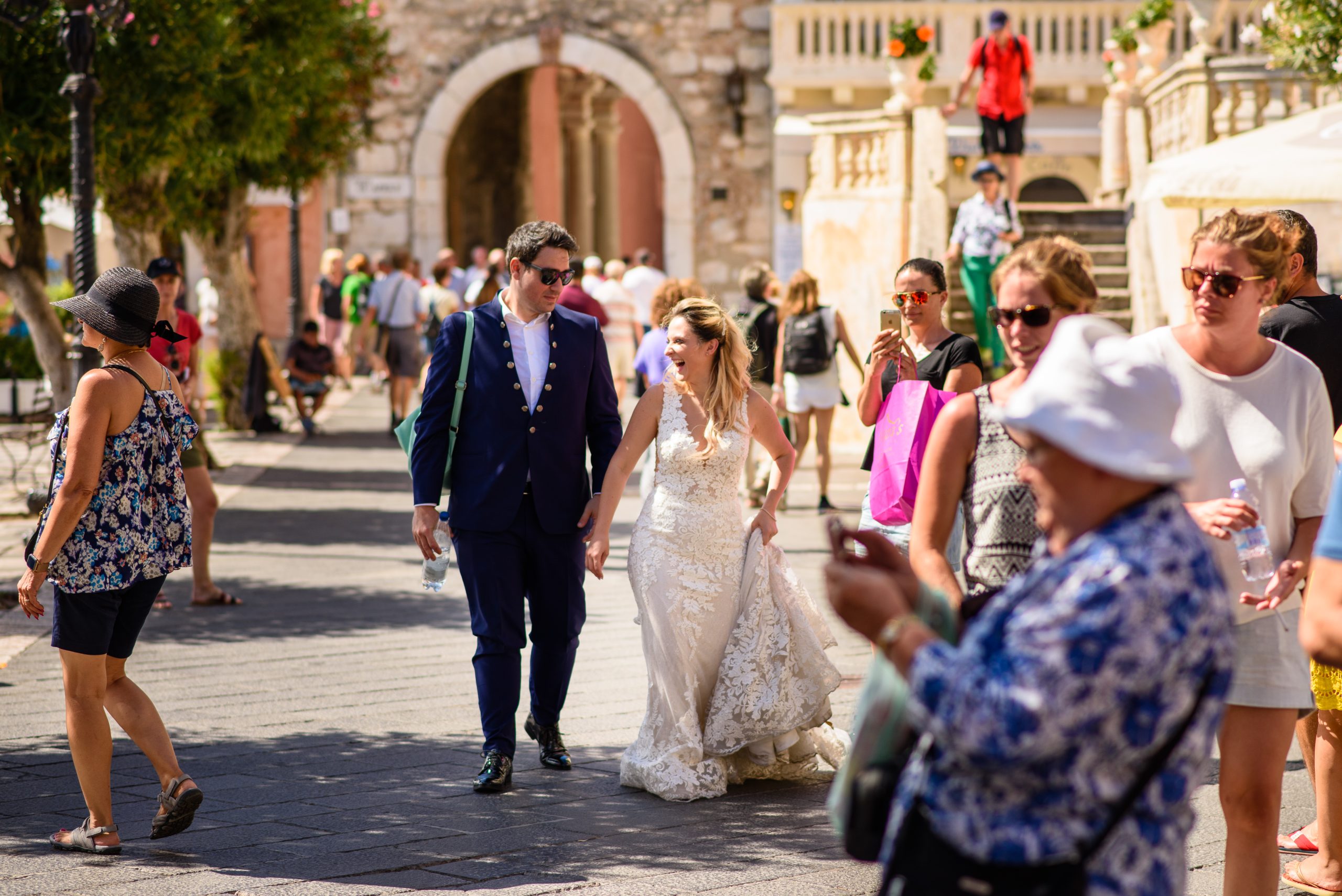 Sedinta Foto Trash the Dress in Taormina, Italia - FotoTime