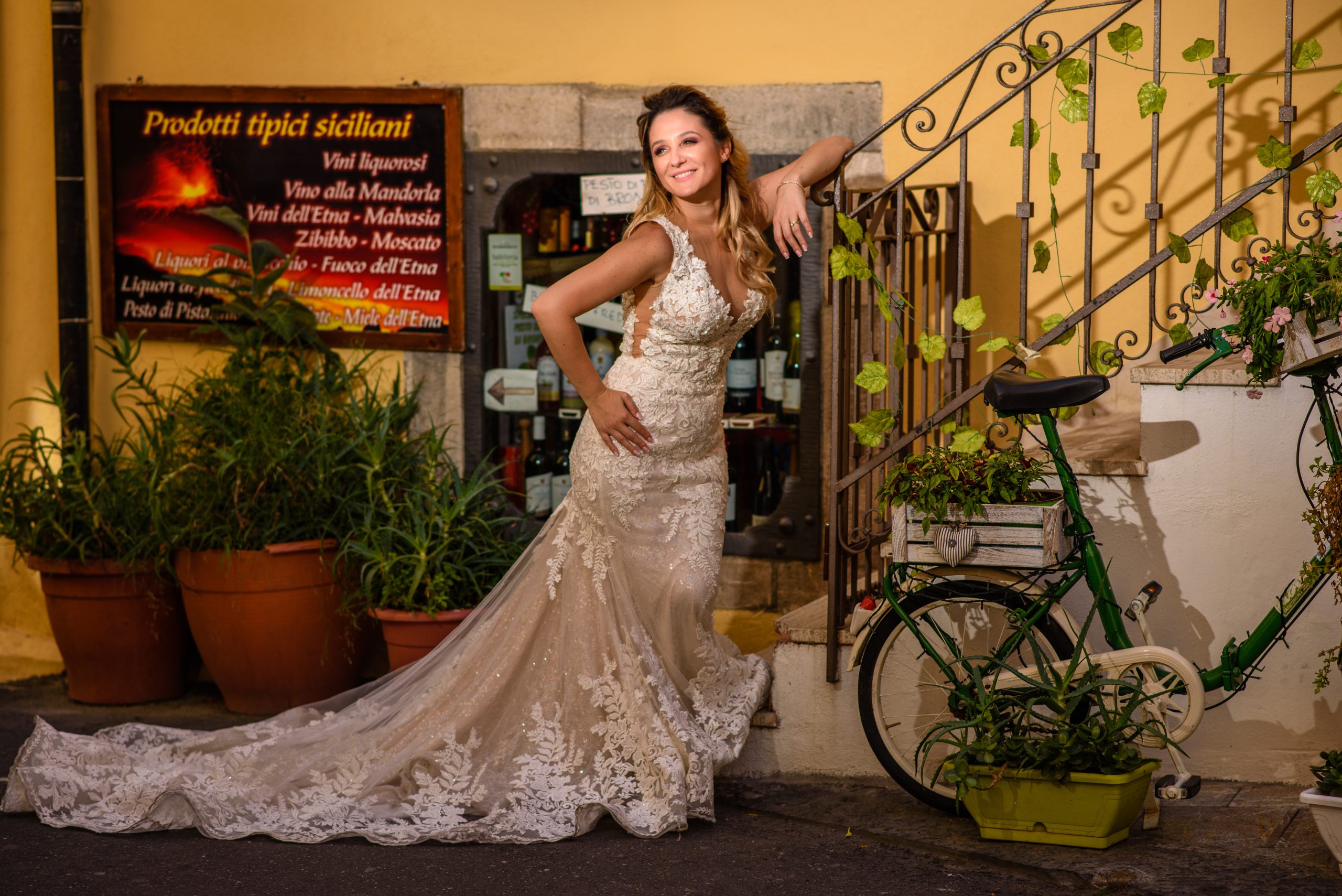 Sedinta Foto Trash the Dress in Taormina, Italia - FotoTime