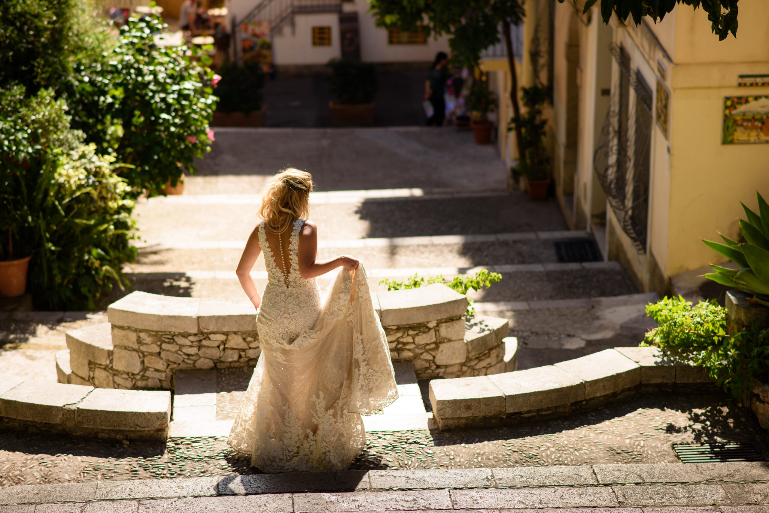 Sedinta Foto Trash the Dress in Taormina, Italia - FotoTime