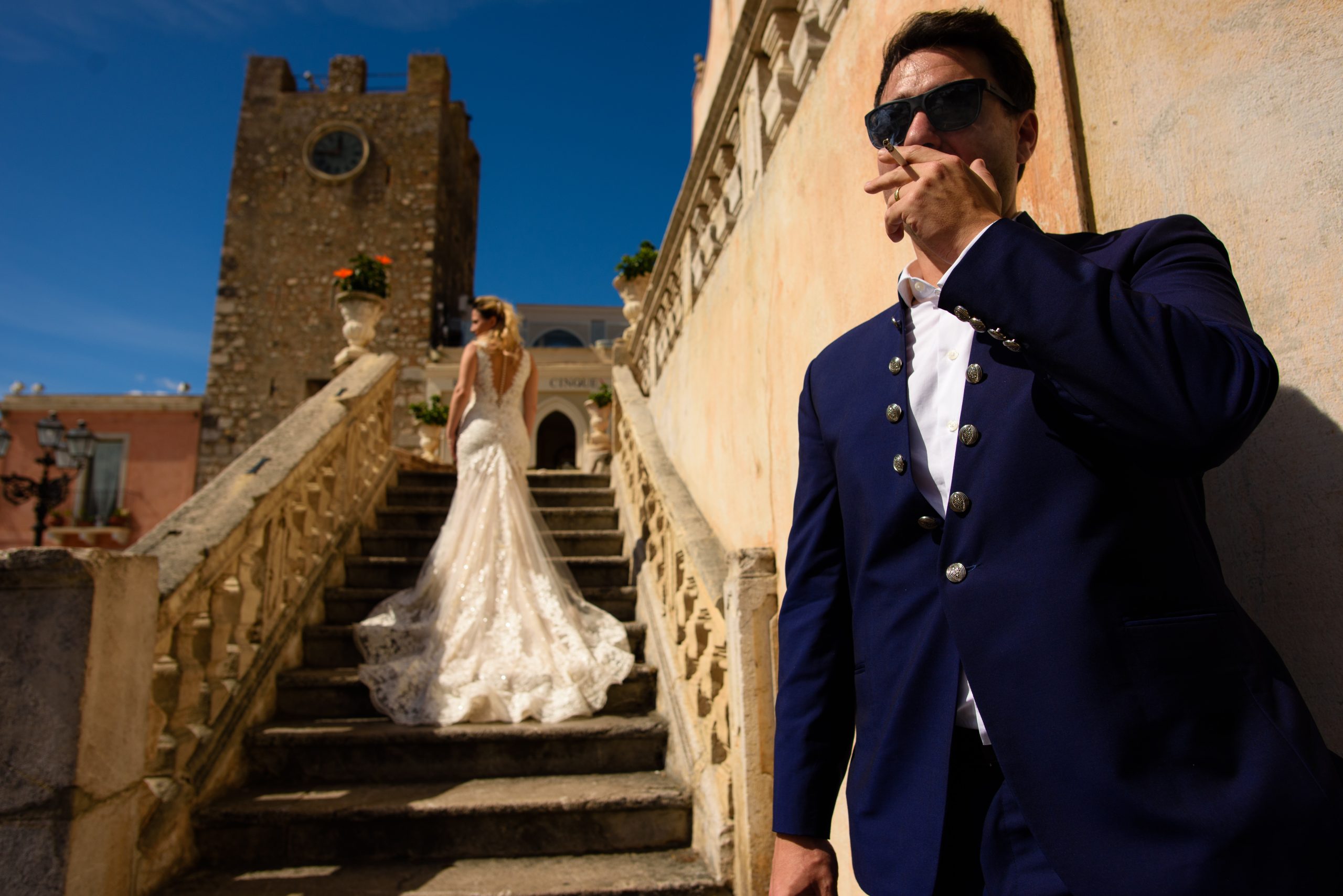 Sedinta Foto Trash the Dress in Taormina, Italia - FotoTime