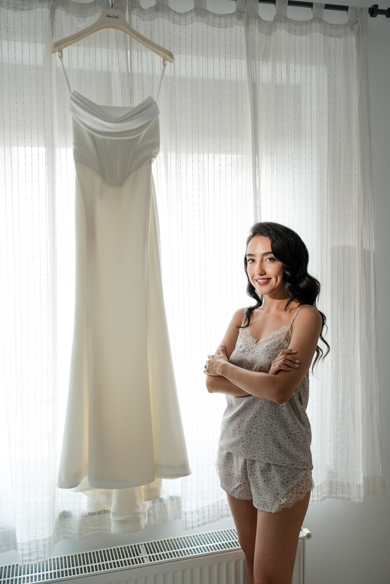 Fotografii nunta Moon Events cu pregatirea miresei realizate de FotoTime