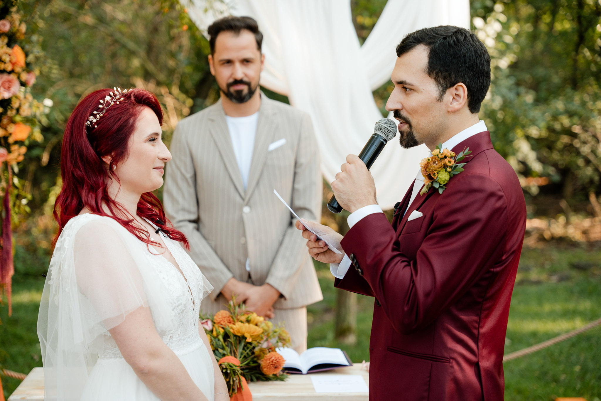 Fotografii Nunta in aer liber la Padurile Regale realizate de FotoTime