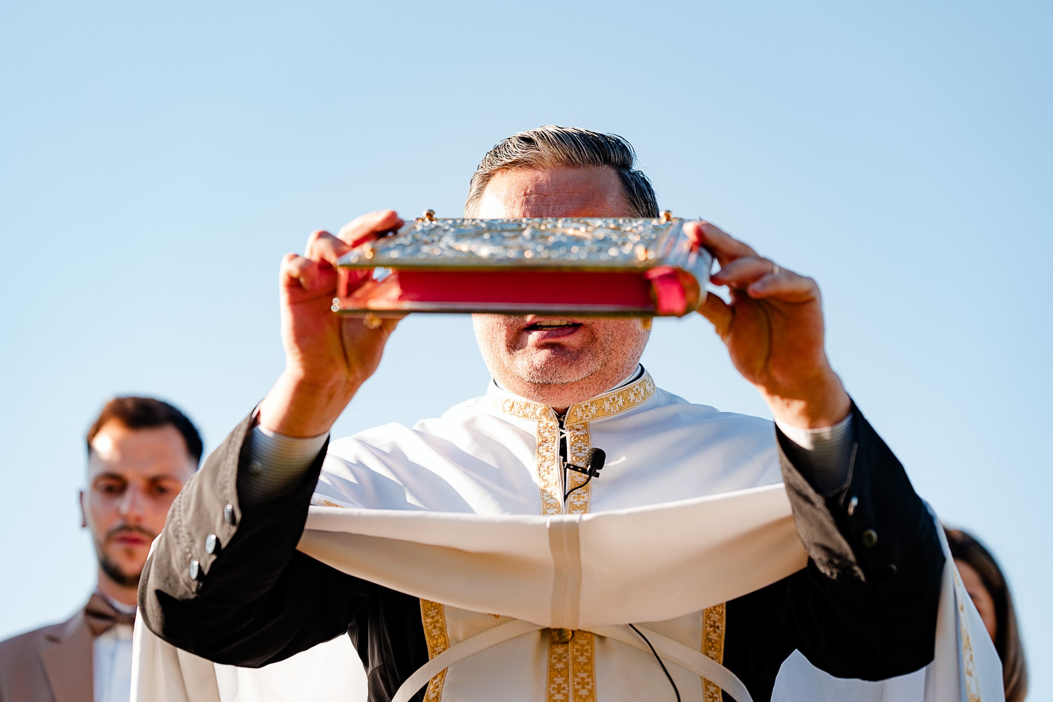 Ceremonie religioasa in aer liber in hambar la Narrative Events realizate de FotoTime
