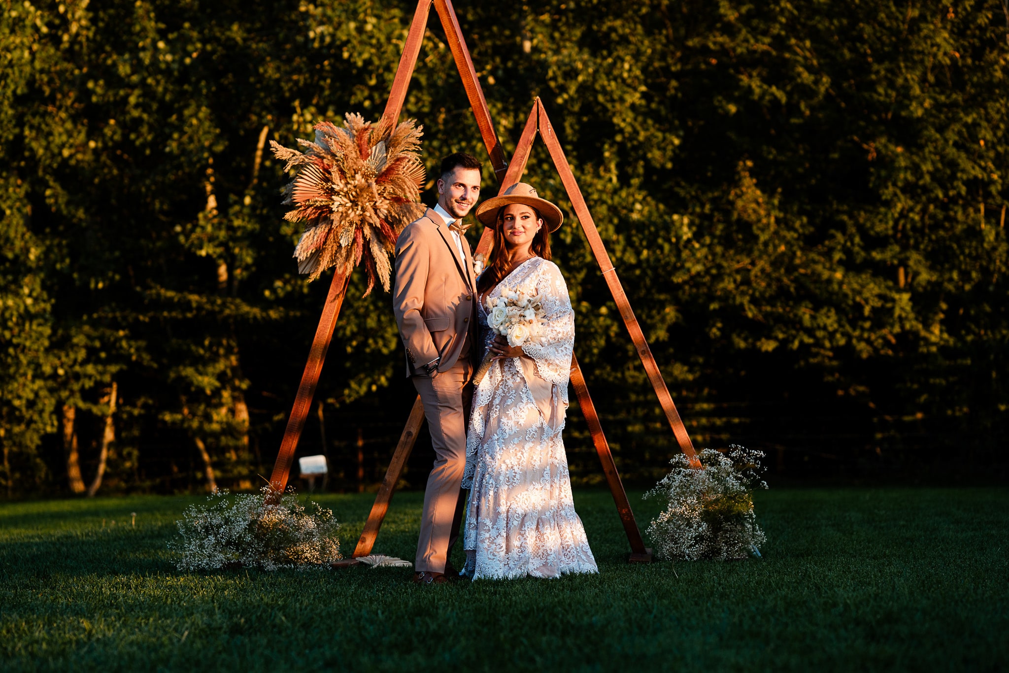 Nuntă Narrative Events – Cristiana & Mihai | Fotografii nuntă boho la hambar de la FotoTime