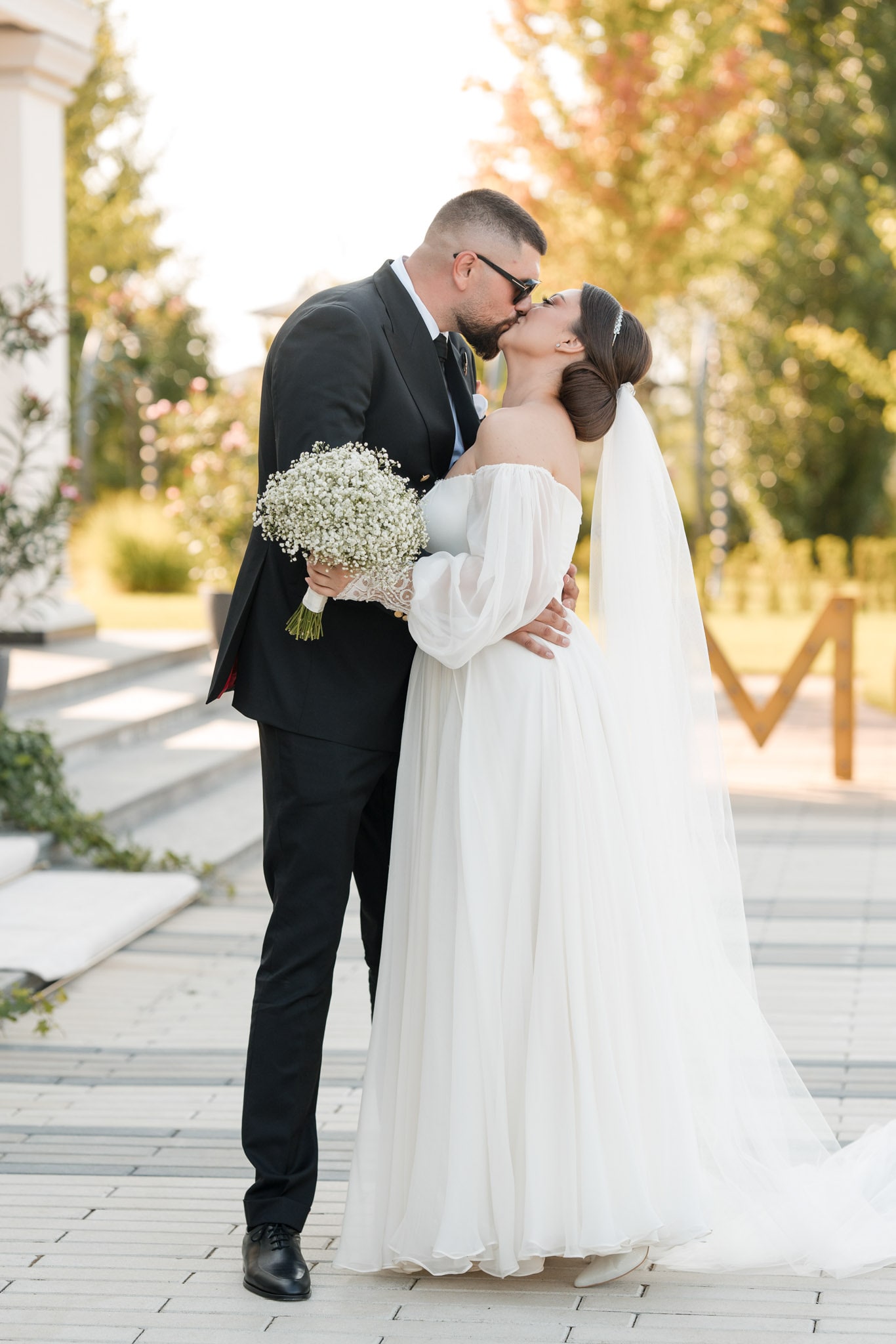 Fotograf nuntă Monato Event București – Momente romantice din ședința foto a mirilor