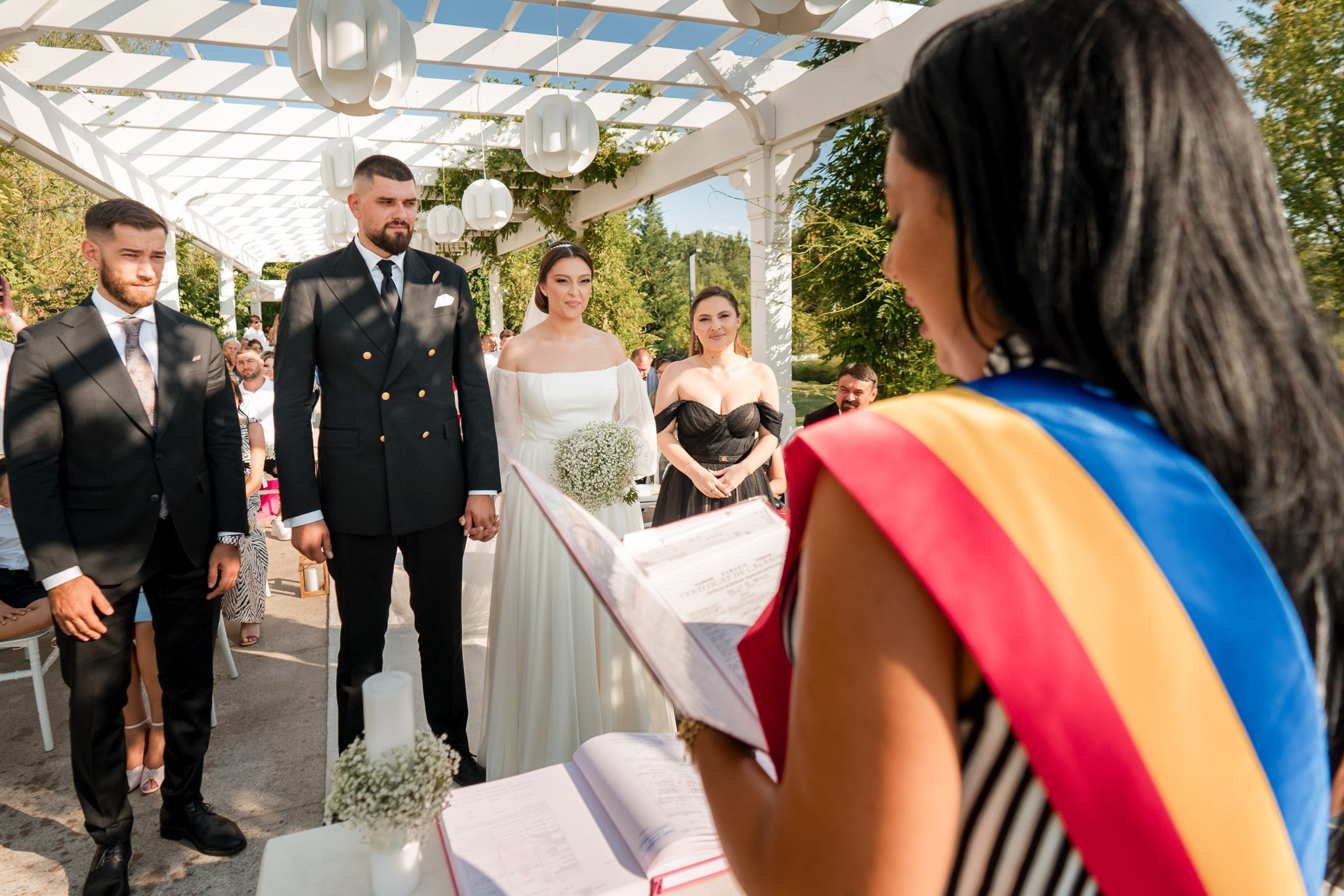 Monato Event București – Oficierea cununiei civile într-un cadru elegant fotografiat de FotoTime