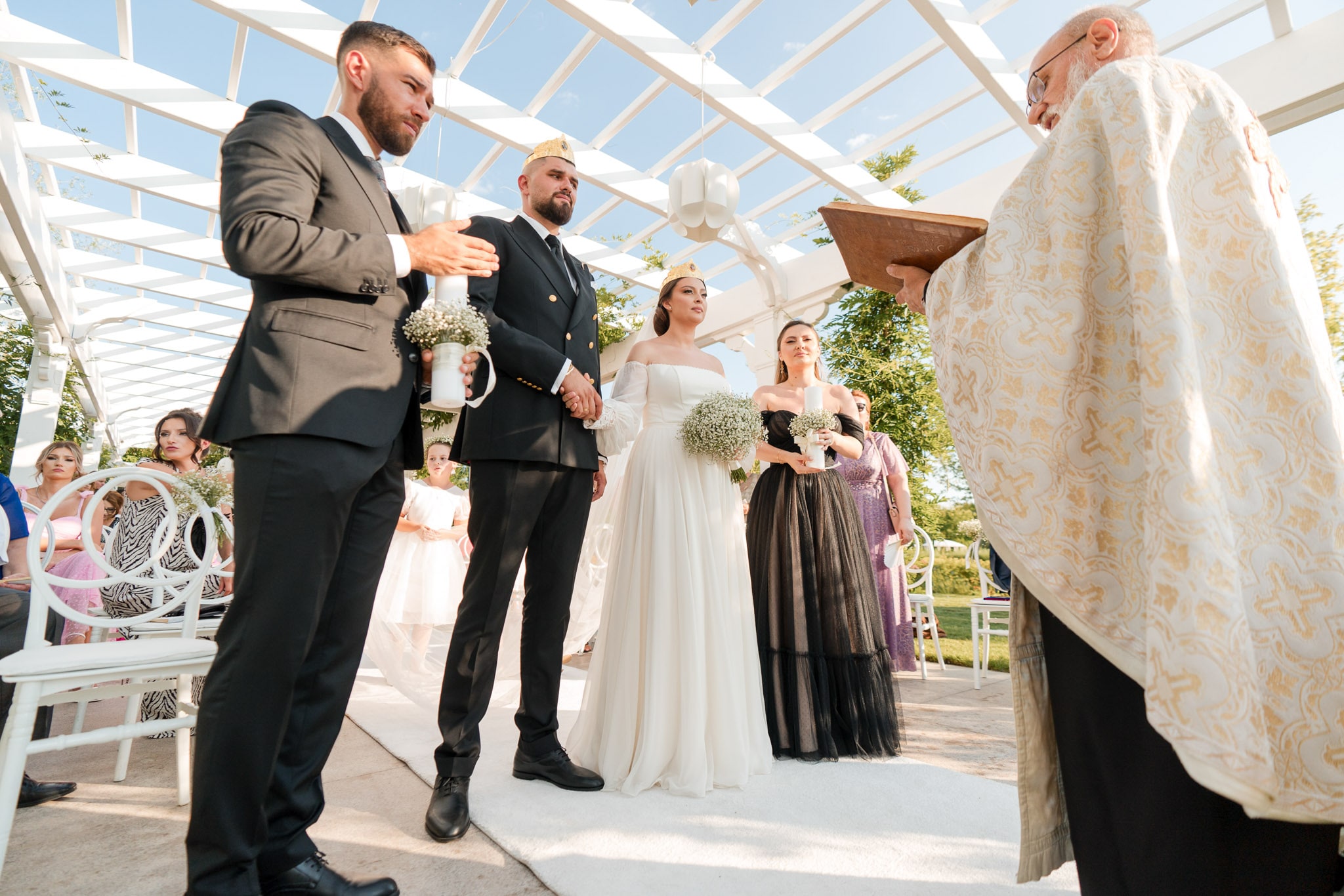 Nuntă la Monato Event București – Cununie religioasă într-un decor spectaculos cu fototime