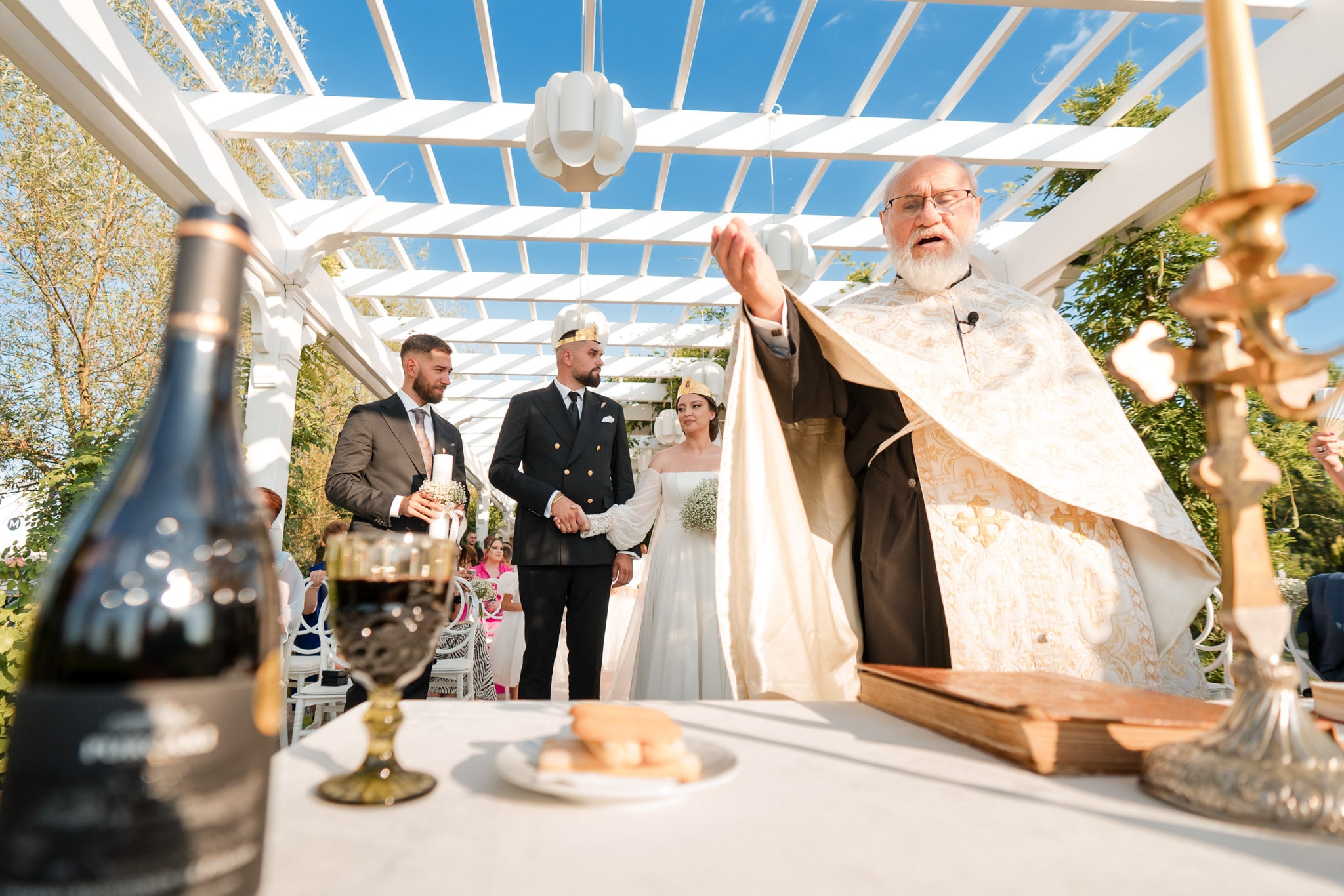 Nuntă la Monato Event București – Cununie religioasă într-un decor spectaculos