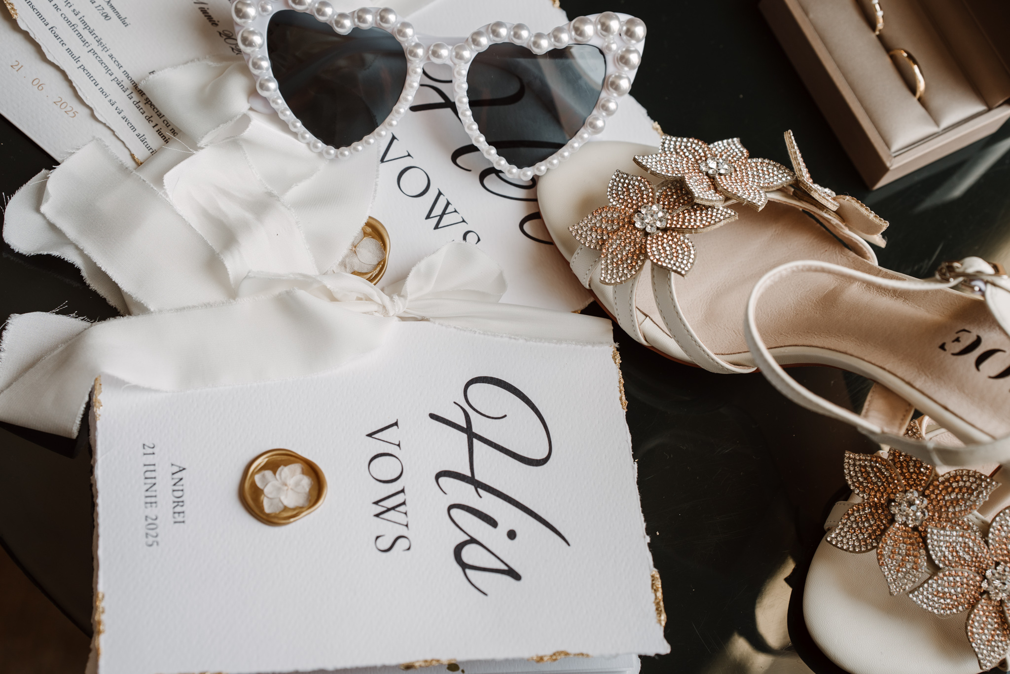 Nuntă Monato Events – Detalii accesorii si pantofi mireasă – FotoTime