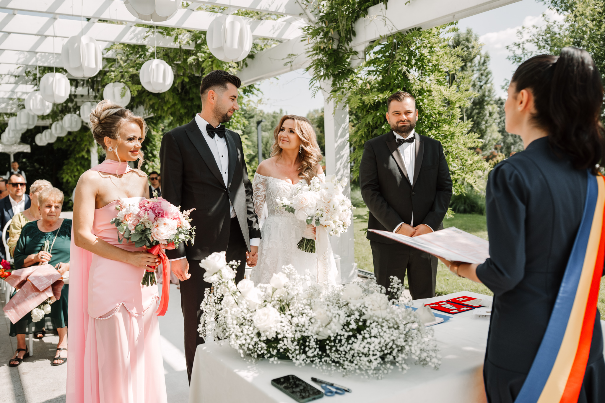 Cununie Monato Events – Iulia & Andrei în fața ofițerului stării civile – FotoTime